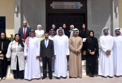 المؤسسة الوطنية لحقوق الإنسان تستقبل وفدًا من نظيرتها الإماراتية