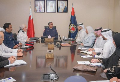 نائب رئيس الأمن العام يجتمع مع الرئيس التنفيذي لشركة شبكة البحرين "بي نت"