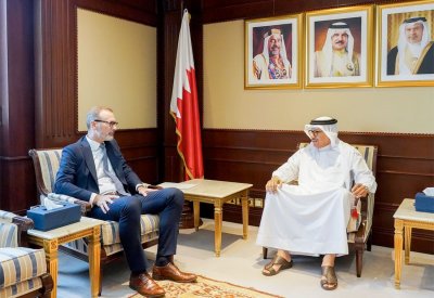 سعادة وزير الخارجية يستقبل سفير جمهورية ألمانيا الاتحادية لدى مملكة البحرين