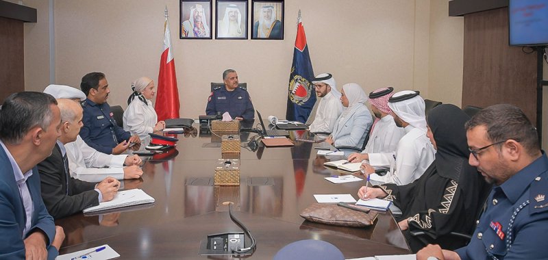 نائب رئيس الأمن العام يجتمع مع الرئيس التنفيذي لشركة شبكة البحرين "بي نت"