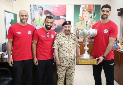 بن جلال يستقبل لاعبي النجمة من منتسبي الاتحاد الرياضي العسكري