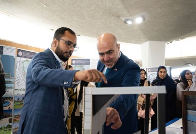 كلية الهندسة بجامعة البحرين تعرض 227 مشروع تخرج في برامجها المعمارية