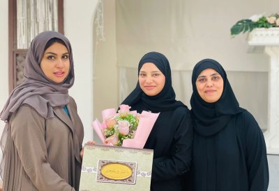 ملاك القيدوم الأولى في التكنولوجيا الإبداعية بثانوية الحورة