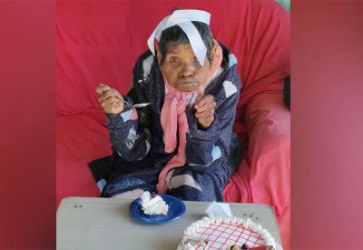 معمرة برازيلية تحتفل بعيد ميلادها الـ123