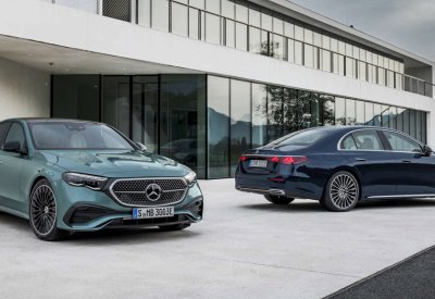 مرسيدس E-Class بتصميم كلاسيكي فاخر