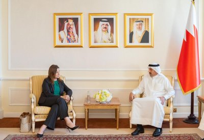 وكيل وزارة الخارجية يستقبل المديرة السياسية بوزارة خارجية دولة إسرائيل