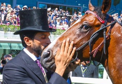 ناصر بن حمد يعرب عن سعادته بفوز "برادسيل" في مهرجان رويال أسكوت الملكي للخيل