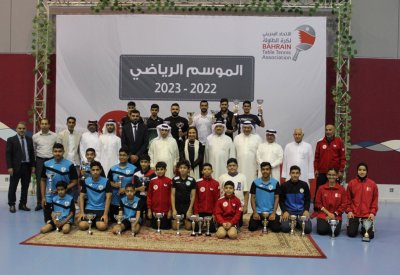 حياة بنت عبدالعزيز تتوج راشد سند بطلا لبطولة كأس الاتحاد المفتوحة لكرة الطاولة