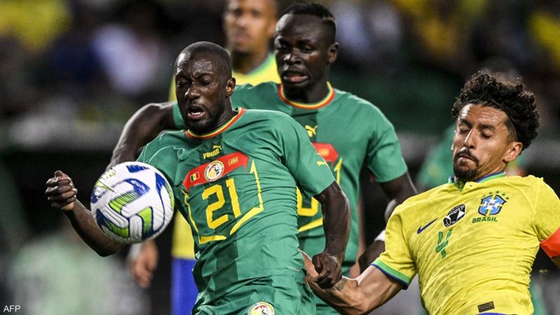 بثنائية ماني ورفاقه.. السنغال تهزم البرازيل 4-2