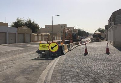 "الأشغال": نسبة انجاز شبكة للصرف الصحي بمجمع 924 في منطقة جري الشيخ وصلت إلى 35%