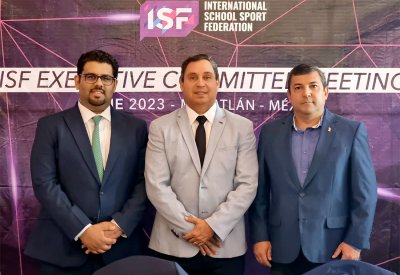 إسحاق يبحث مشاركة أكثر من 100 برازيلي في دورة الألعاب المدرسية (البحرين 2024)