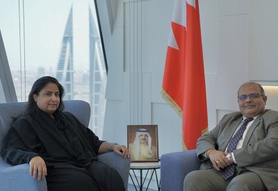 رنا بنت عيسى تستقبل سفير جمهورية الهند بمناسبة انتهاء فترة عمله