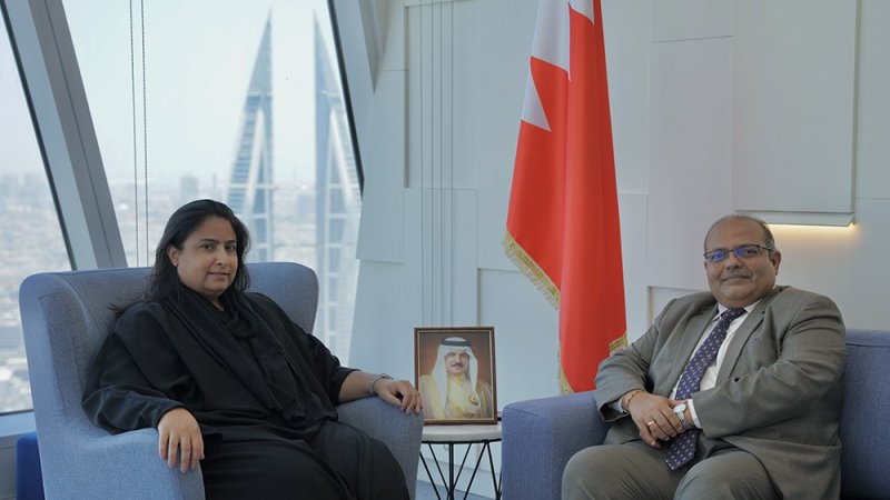 رنا بنت عيسى تستقبل سفير جمهورية الهند بمناسبة انتهاء فترة عمله