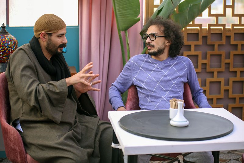 «حامد الشراب» ينتهي من تصوير مسلسل رووف كافيه