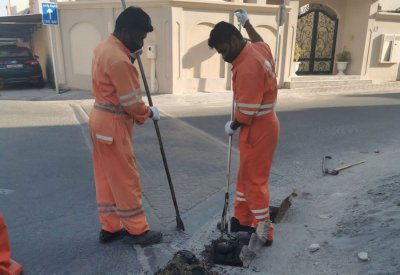 الأشغال: تنظيف شبكات الصرف الصحي وفق برنامج زمني