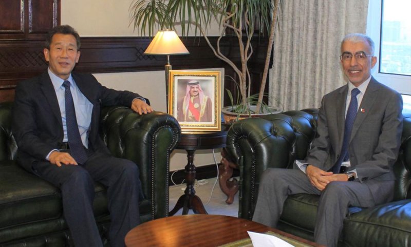 وزير الأشغال يستقبل سفير جمهورية الصين الشعبية