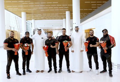 منتخب أقوى رجل يعود من الإمارات بـ 8 ميداليات ملونة