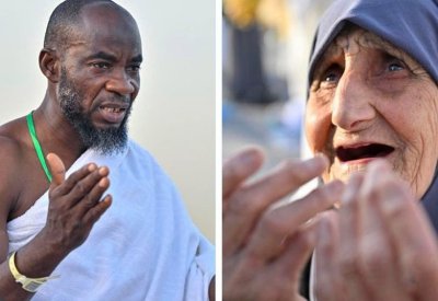 من فوق جبل الرحمة.. الحجاج يتضرعون بالدعاء في يوم عرفة