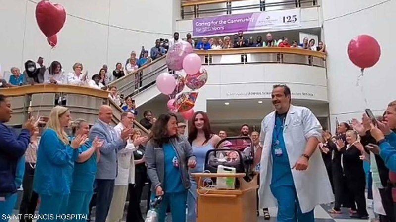 نجاة طفلة من الموت بأعجوبة.. وزنها كان 350 غراما عند ولادتها