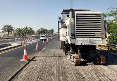 "الأشغال": إنجاز 78% بمشروع إعادة تأهيل شارع الشيخ خليفة بن سلمان