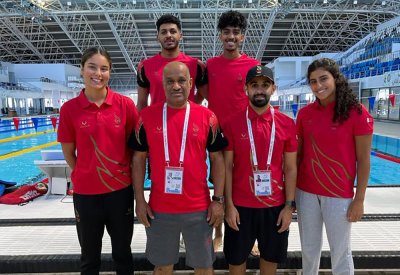منتخب السباحة يبدأ تدريباته