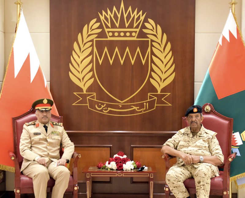 القائد العام لقوة دفاع البحرين يستقبل الملحق العسكري بسفارة المملكة العربية السعودية الشقيقة