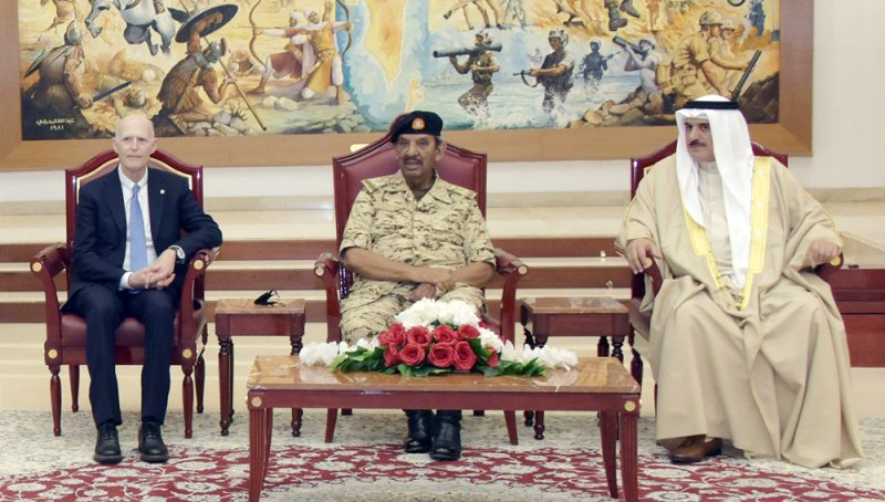 القائد العام لقوة دفاع البحرين يستقبل عضو لجنة القوات المسلحة بمجلس الشيوخ الأمريكي والوفد المرافق‎‎