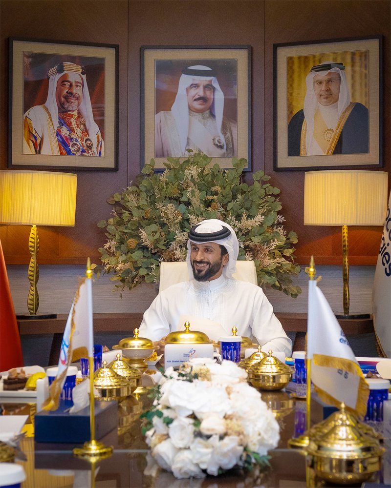 ناصر بن حمد يشيد بدور الشركة في إدارة تحول قطاع الطاقة وإطلاق رؤية الجيل القادم