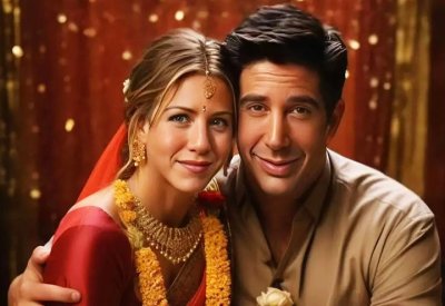 تخيل الذكاء الاصطناعي لشخصيات ”Friends" بالزي الهندي!