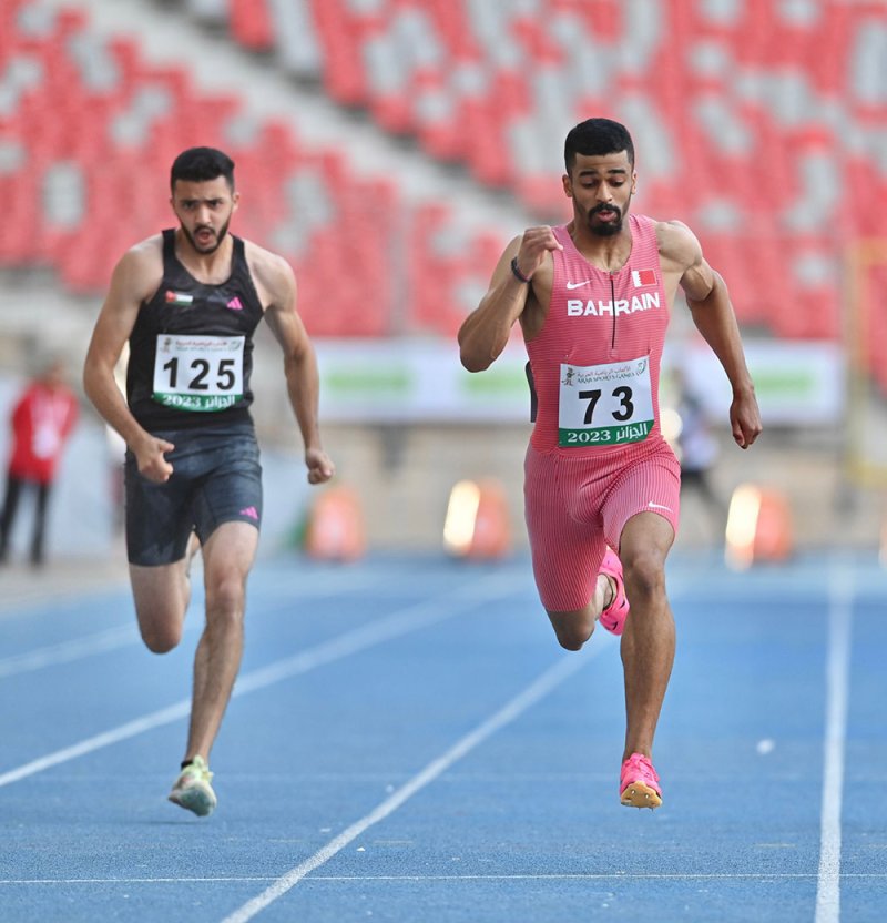 الخالدي: أتطلع لذهبية 100 متر بالآسياد