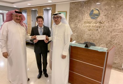 مجموعة فنادق الخليج تتبرع لـ"الجمعية البحرينية لمتلازمة داون"