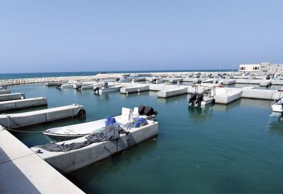 مواقف متعددة الطوابق للقوارب بالمرافئ