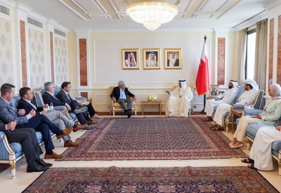 وزير الخارجية يستقبل وفد مجلس حماية أمريكا