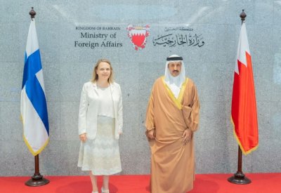 عقد الجولة الثالثة من المشاورات السياسية بين مملكة البحرين وجمهورية فنلندا