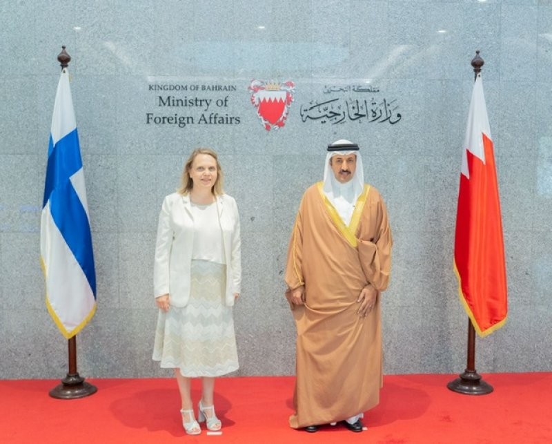 عقد الجولة الثالثة من المشاورات السياسية بين مملكة البحرين وجمهورية فنلندا