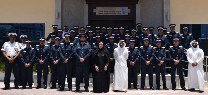 المؤسسة الوطنية لحقوق الإنسان تنظم محاضرة تعريفية لتلاميذ الأكاديمية الملكية للشرطة