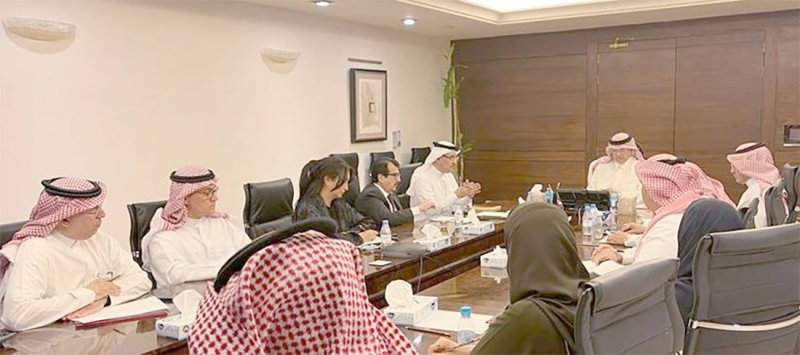 نائب وزير التعليم للجامعات والبحث والابتكار السعودي يستقبل رئيس جامعة البحرين للتكنولوجيا والوفد المرافق