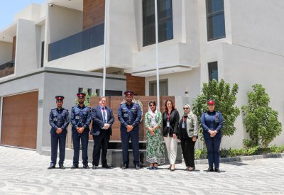 مدير العقوبات البديلة يستقبل وفداً من منظمة المجتمعات الدولية
