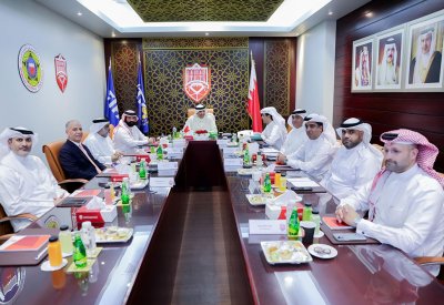 علي بن خليفة يترأس اجتماعًا دوريًا لمجلس إدارة الاتحاد البحريني لكرة القدم