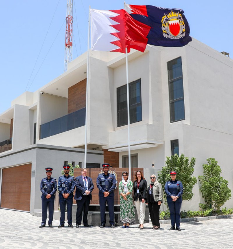 مدير العقوبات البديلة يستقبل وفداً من منظمة المجتمعات الدولية