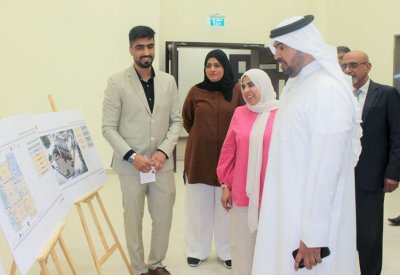 وكيل الأشغال يتفقد مشروع كلية الشيخ عبدالله بن خالد للدراسات الإسلامية