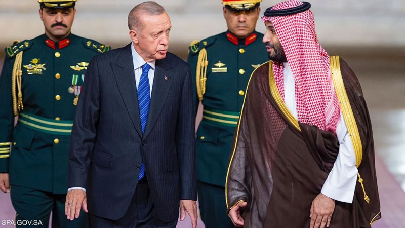 أردوغان يصل إلى السعودية في زيارة رسمية