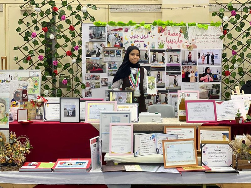 زينب الشويخ تشارك في 100 مسابقة وتحصد عشرات الجوائز