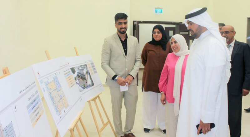 وكيل الأشغال يتفقد مشروع كلية الشيخ عبدالله بن خالد للدراسات الإسلامية