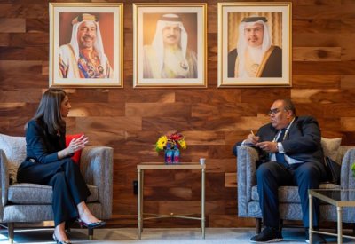وزيرة التنمية المستدامة تلتقي المبعوث الخاص للأمم المتحدة لتمويل أجندة 2030
