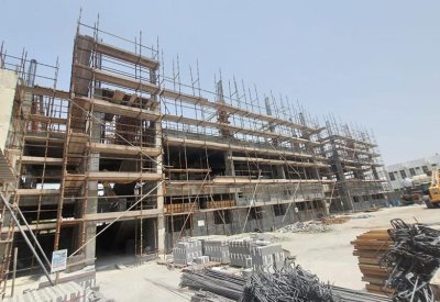 "الأشغال": الانتهاء من أعمال الأساسات في مشروع إنشاء مبنى أكاديمي بمدرسة البسيتين الابتدائية للبنين