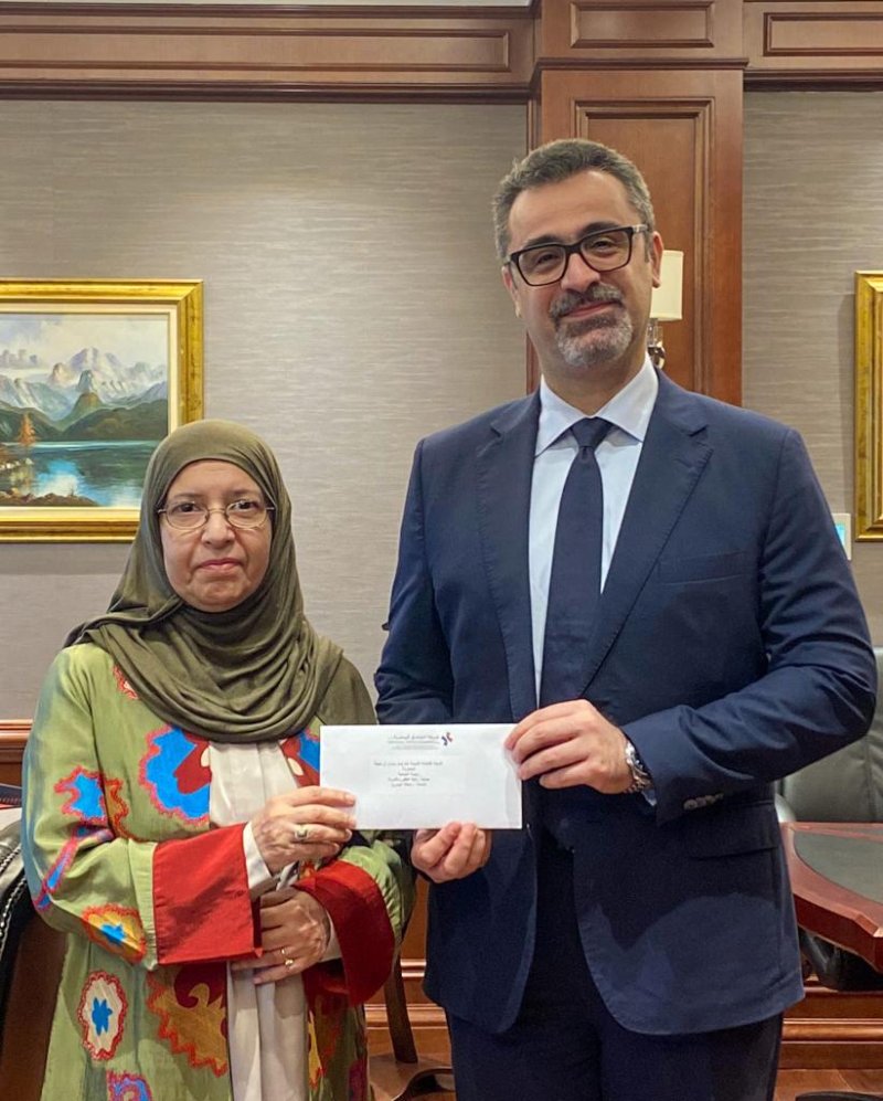شركة الفنادق الوطنية تتبرع لجمعية رعاية الطفل والأمومة