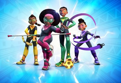 Supa Team 4.. أول مسلسل رسوم متحركة إفريقي على نتفليكس