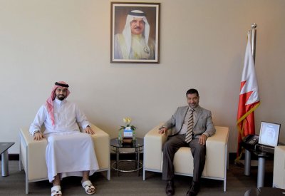 رئيس المؤسسة الوطنية لحقوق الإنسان يستقبل النائب عبدالله الرميحي