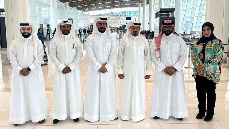 مغادرة وفد مملكة البحرين المشارك في تنظيم بطولة العالم لفنون القتال المختلطة للشباب 2023 بأبوظبي